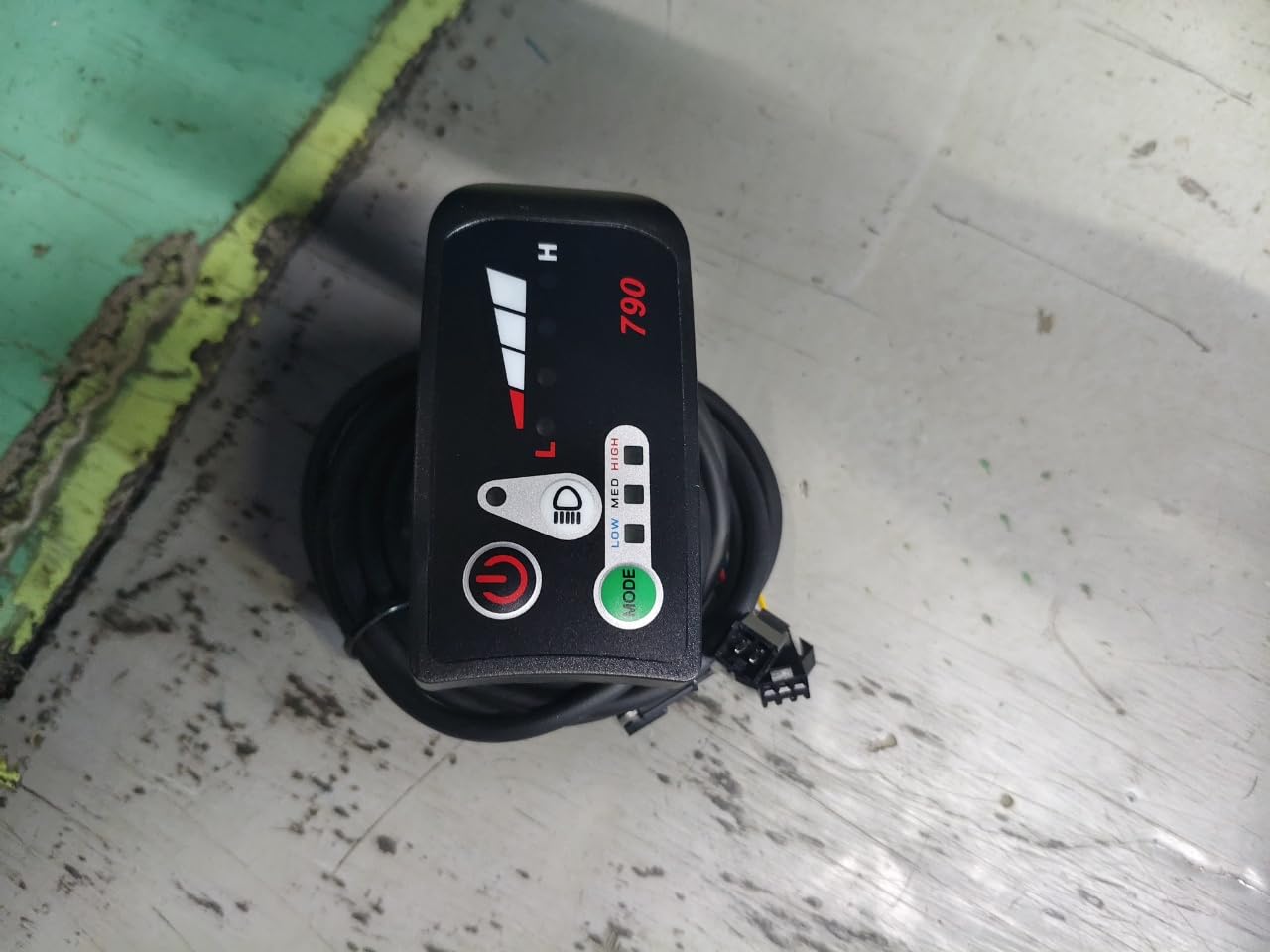 Écran LED Pour Vélo électrique MAGT – 24V/36V/48V, étanche, Compatible KT Controller
