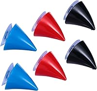 Vista 1 de DECHOUS 6 piezas de decoración de cuerno de casco, cuernos de diablo para la diadema de cuernos de auto, casco de bicicleta retro, accesorios