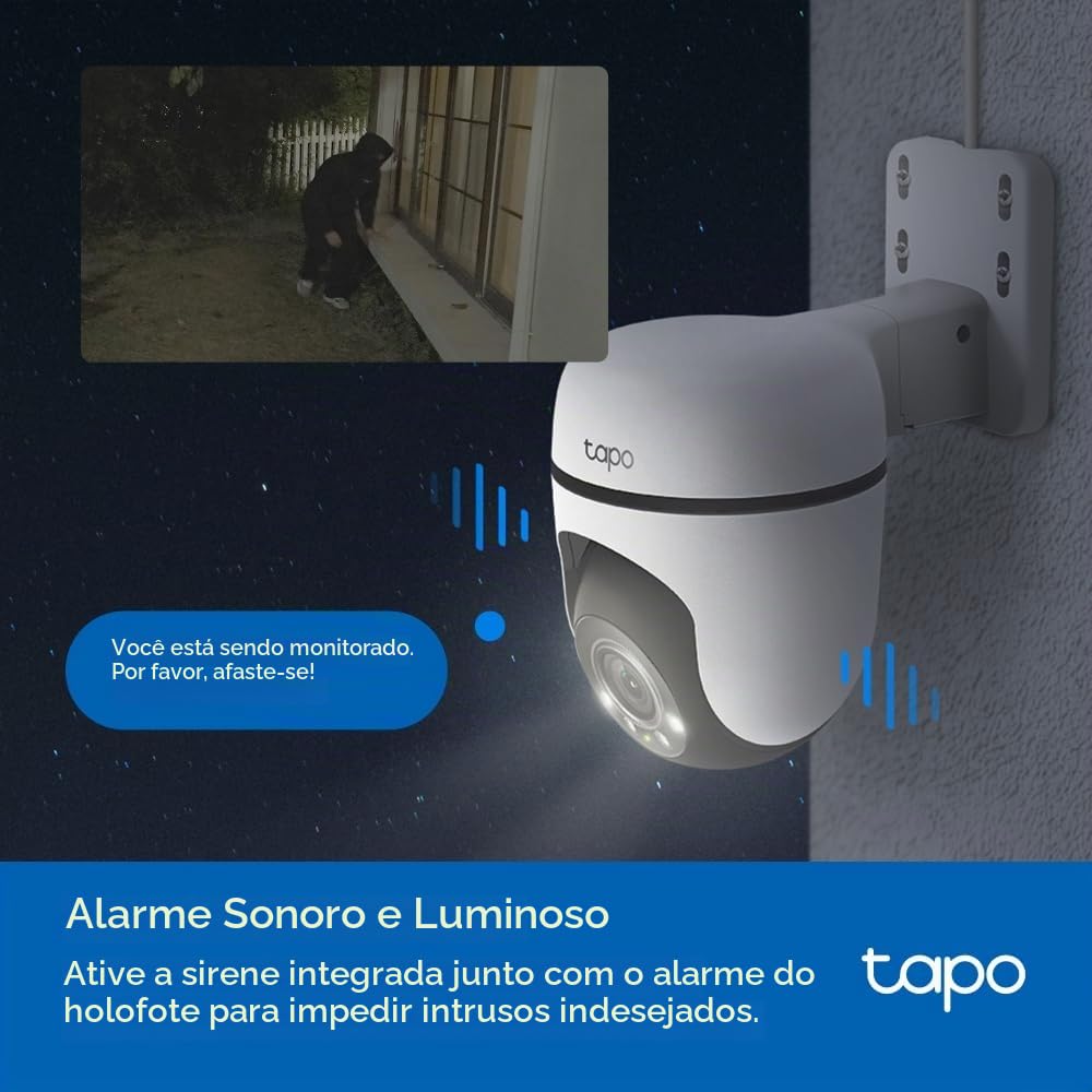 TP-Link Tapo C510W Telecamera WiFi Esterno QHD 2K, 360° Visuale