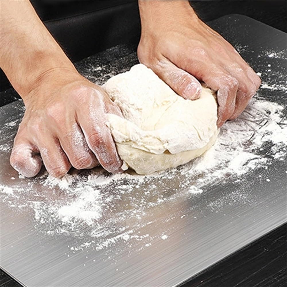 Tagliere in titanio di alta qualità, 30 x 46 cm, resistente, per carne e verdure, utensile da cucina ideale per professionisti della cucina e cuochi casalinghi