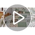 Patchwork Quilt Set Full/Queen Size, 3 Pieces Green Floral Plaid Summer Bedspread Coverlet Set, Soft Microfiber Reversible Lightweight Bed Cover for All Season (90" x 90", 1 Quilt+ 2 Pillow Shams) image 7
