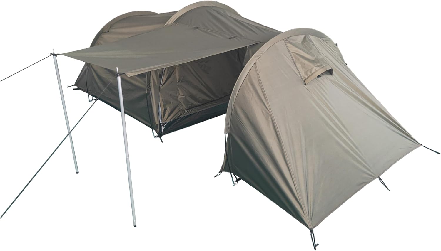 Mil-Tec 3 PersonsM. Storage 1, 80x4.15 m Tent – Grey, 220 x 180 cm x 120 cm
