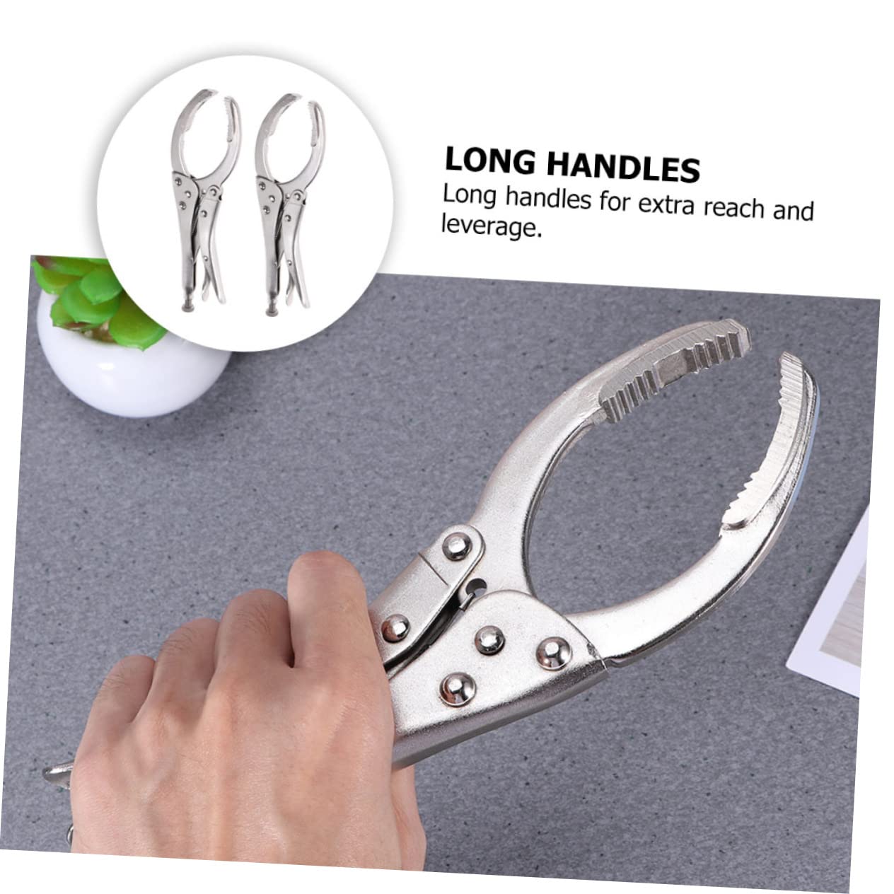 DOITOOL 2piezas Para Filtro De Aceite Herramienta Profesional De Diseño Ergonómico