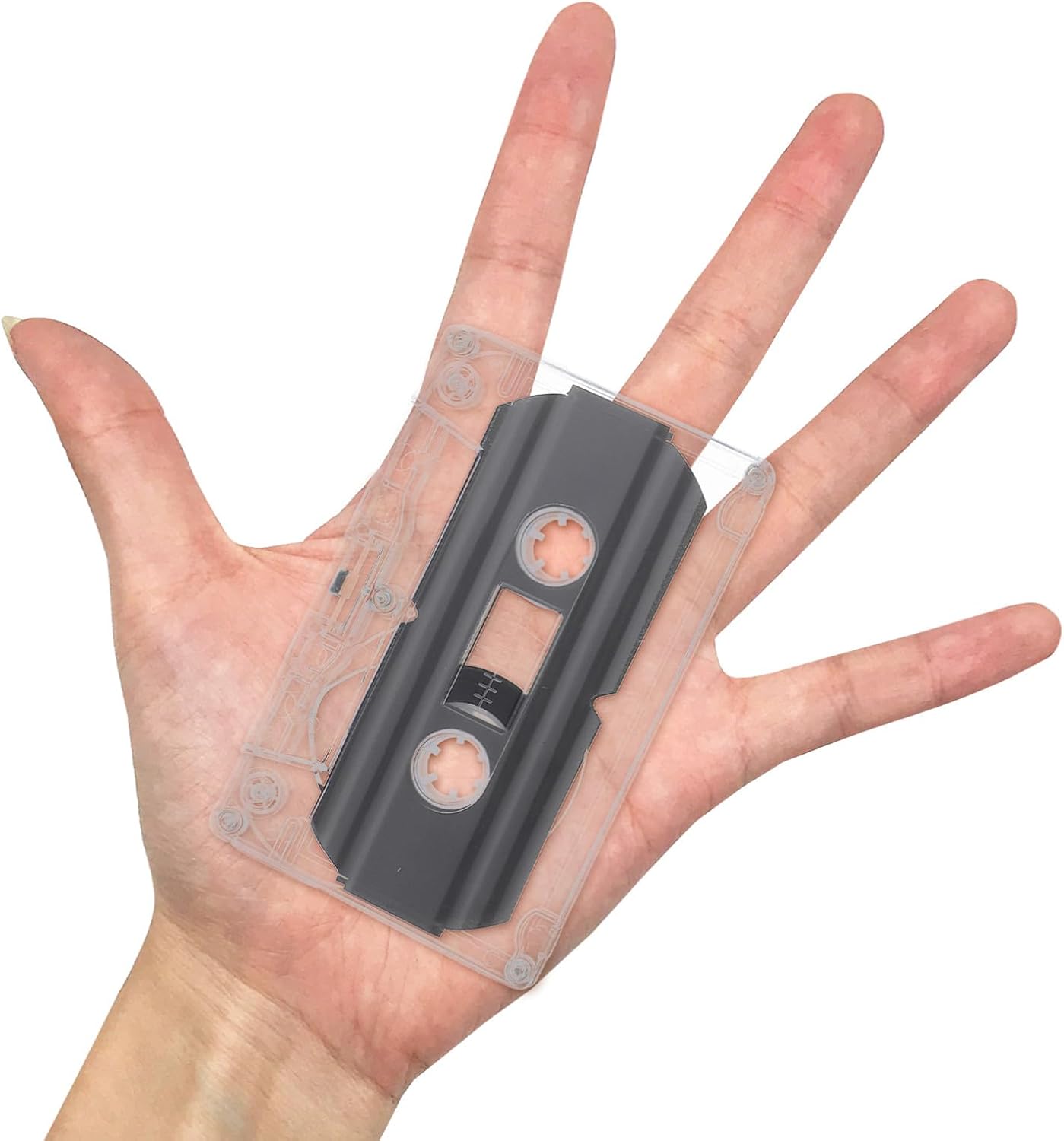 6 Pack Blank Audio Cassette Tapes 30 Minutes Plastic Recordable
