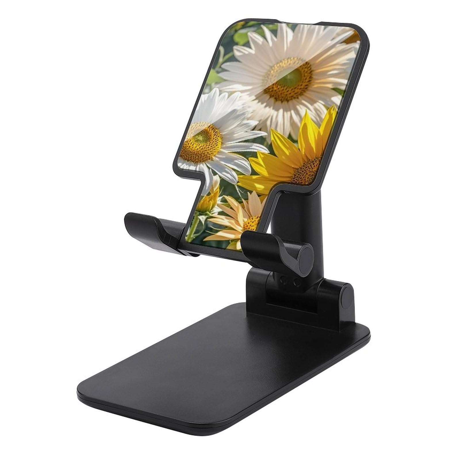 Support de téléphone pliable fleurs pour bureau et table de nuit - 7