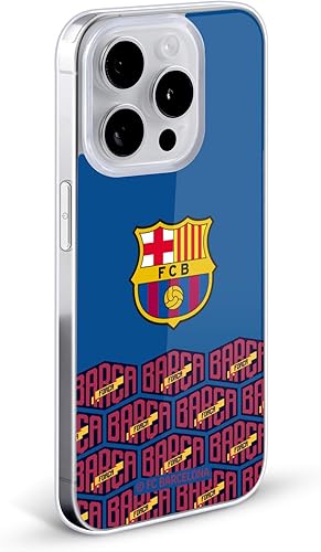 Miniatura 9 de Head Case Designs Officially Licensed FC Barcelona Pattern Forca Barca Soft Gel Case Compatible with Apple iPhone 14