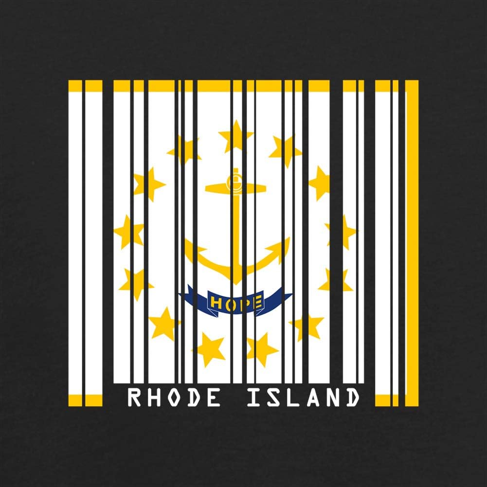 Dressdown Rhode Island Barcode Style Flag - Organic Baby/Toddler T-Shirt