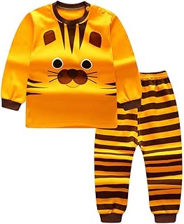 BOBORA Baby,Clothing,Baby Boys 0-24m,Sleepwear & Robes,Pyjama Sets BOBORA Long Sleeves Girls Boys Baby Children Clothing Suits 2 Piece Sleepwear