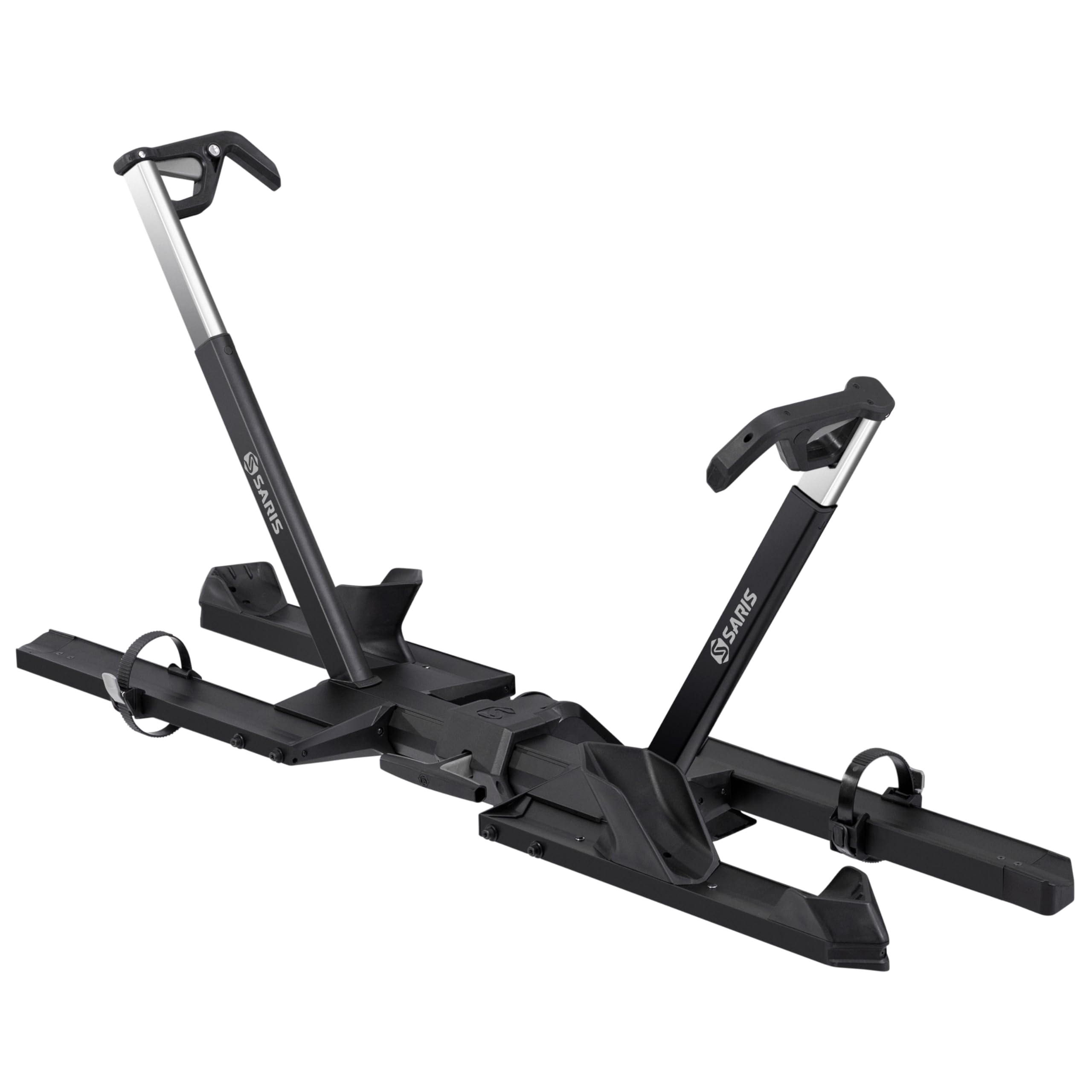 Saris SuperClamp G4 Hitch Bike Rack – 2-Bike, Without Light Kit – Zero Frame Contact, Tool-Free, Tilt & Fold, Supports eBikes, Fits 1.25" & 2" Hitch