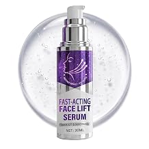 Fast-Acting Face Lift Serum, Firming Face Serum for Skin Tightening, Smooths Appearance of Fine Lines & Pores, Supports Youthful Looking Skin