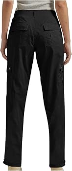 Lenpel Wide Leg Cargo Pants For Women Baggy Lightweight Travel Hiking Trousers Fashion Streetwear Pants - View #3