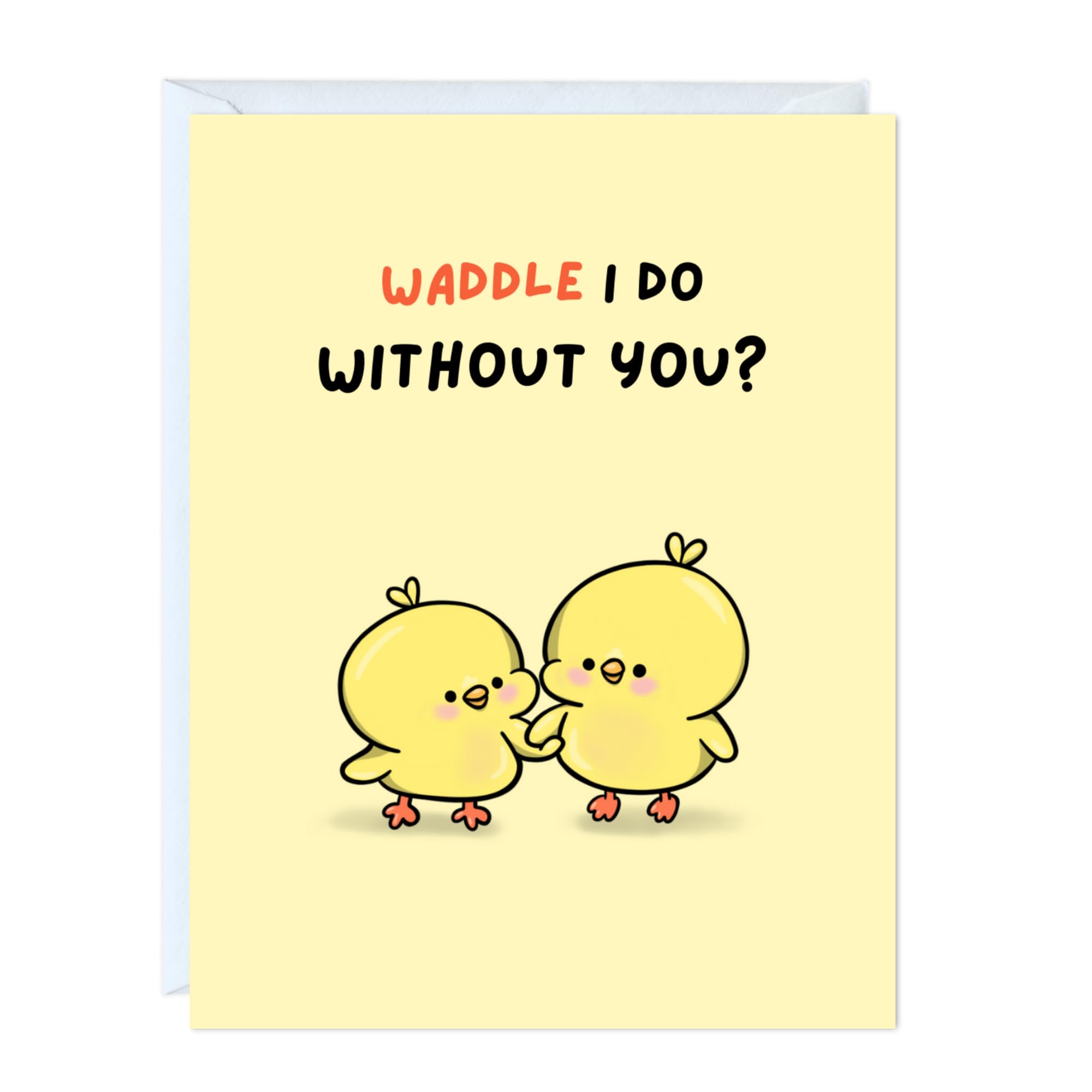 ALY LOU Valentine’s Day Card for Boyfriend, Wife, Girlfriend, Husband - Cute Funny Anniversary & Birthday Card for Him Her - Punny VDay Love Greeting