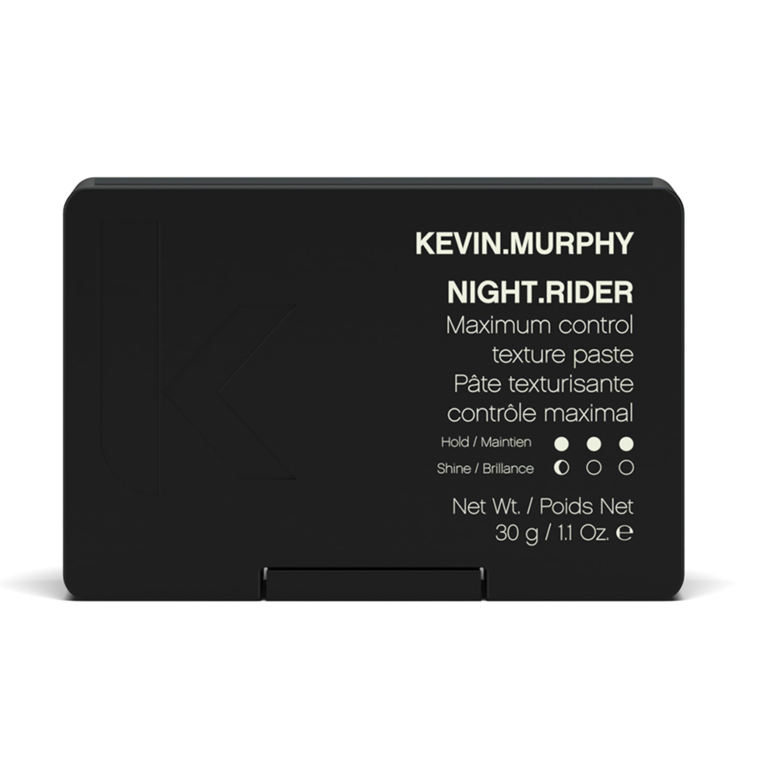 Kevin.Murphy Night.Rider - Pâte Texturisante Pour les Cheveux - Pour Tous Types De Cheveux - Brillance Accrue - Maintien Fort - Fini Mat - Format Voyage - 30 g / 1,1 oz