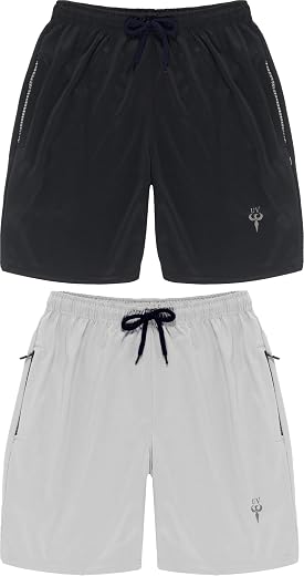 5IVE DEGREE Boys Stretch Polyester Sports Shorts