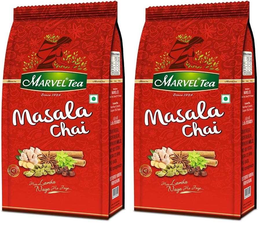 Image of MARVEL TEA Masala Tea 250 g (Pack of 2)