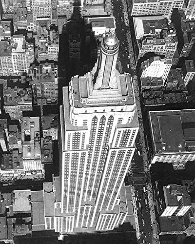 Empire State Building Aerial, New York City 11x14 Photograph Photo Print