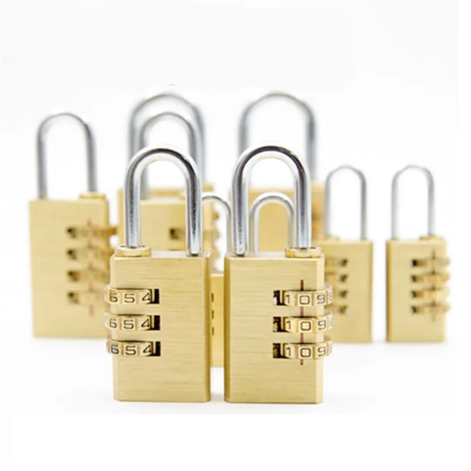 Cadenas à chiffres MMS15A02 anti rouille pour vestiaire et extérieur