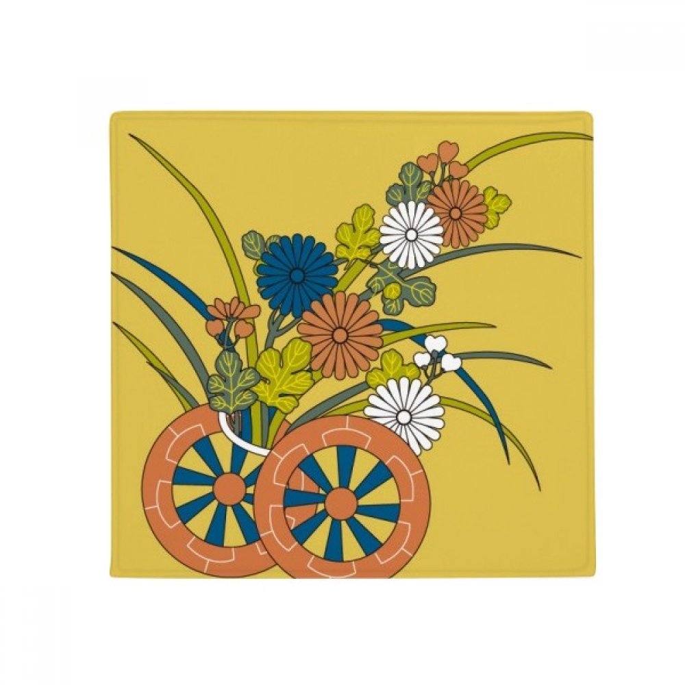 Tapis de sol japonais automne 50x50cm cadeau déco salon cuisine