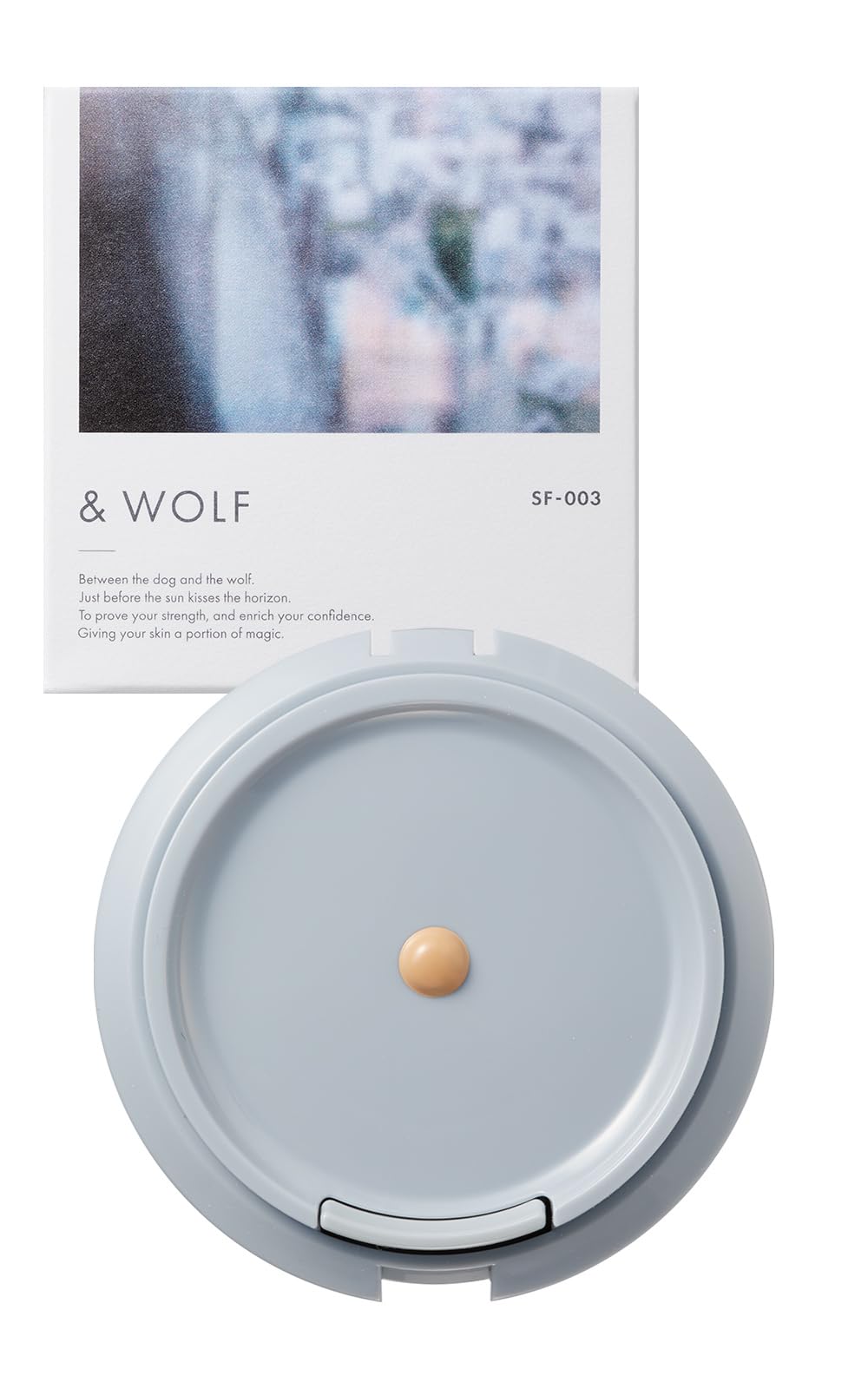 & WOLF SF-003 ナチュラルベージュ クッションファンデーション