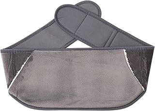 Usb Heating Pad Electric Heating Belt Heating Belt Heating Pad Great Aunt Warm Belly Belt Heating Waist Easy Storage Elliptical (Grey, One Size)