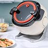 Automatic Multi Cooking Robot, Intelligent Food Processor with 3 Gears Fire Adjustment & 2 Cooking Modes for Home Kitchen