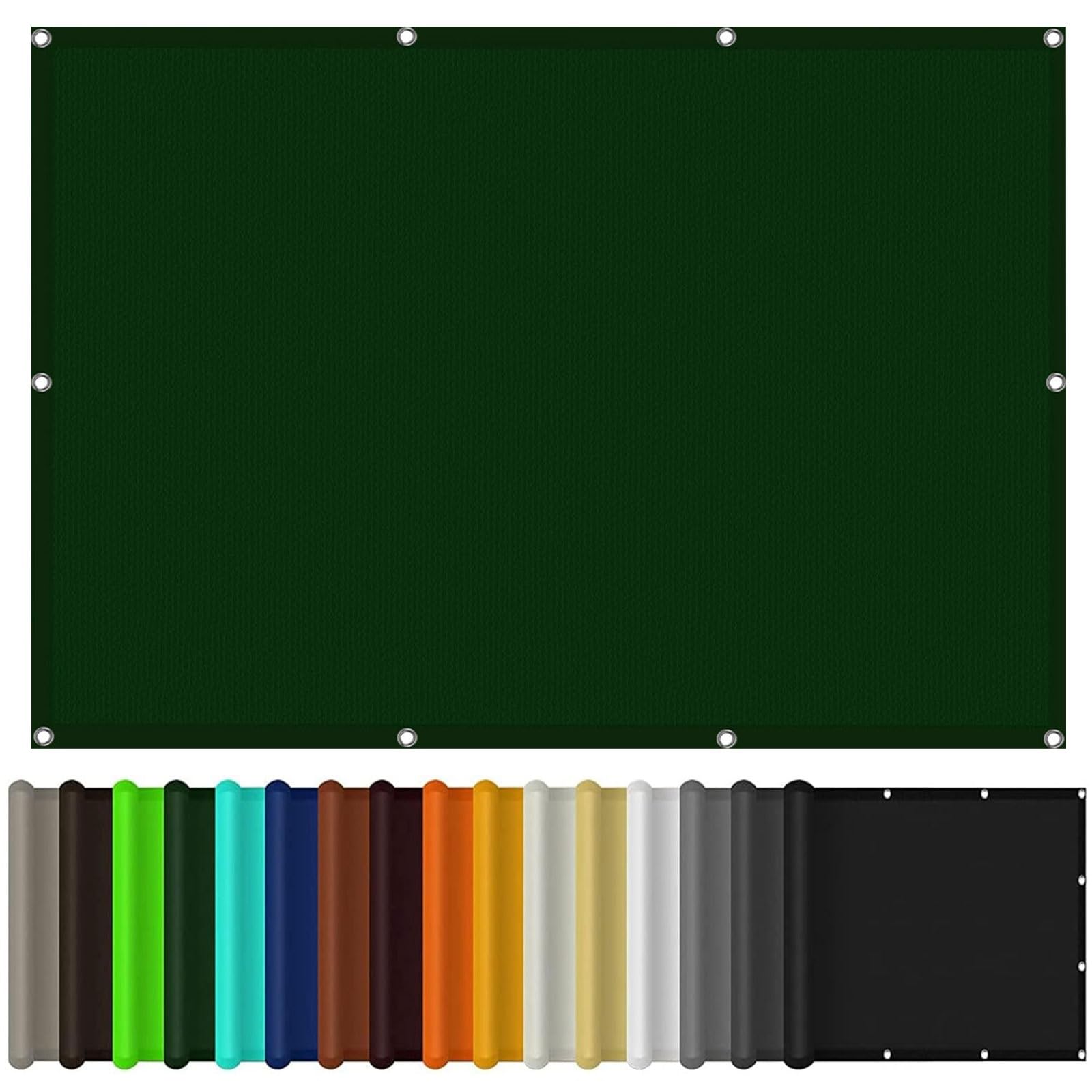 Toile d'ombrage 2 x 5.5 m protection solaire jardin terrasse filet anti UV