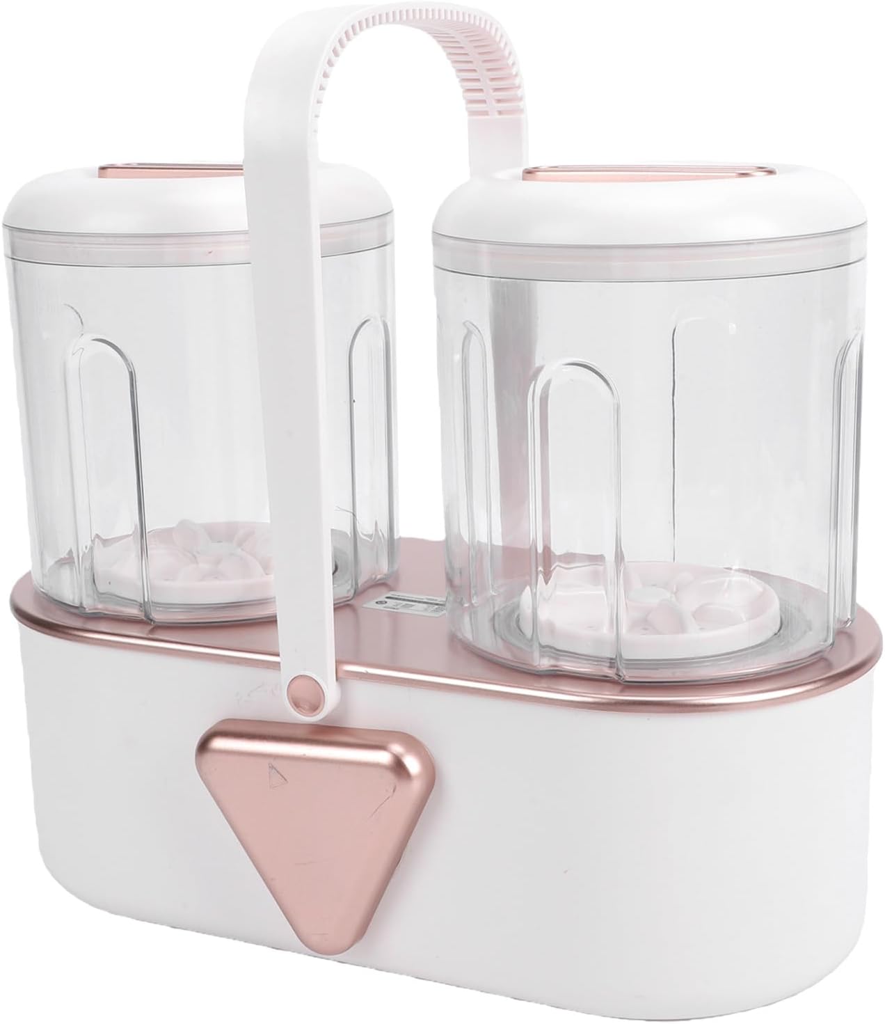 Cordless Underwear Washing Machine with Dual Chamber, Mini Portable Washer for Bra Socks Baby Clothes Travel Dorm Camping RV