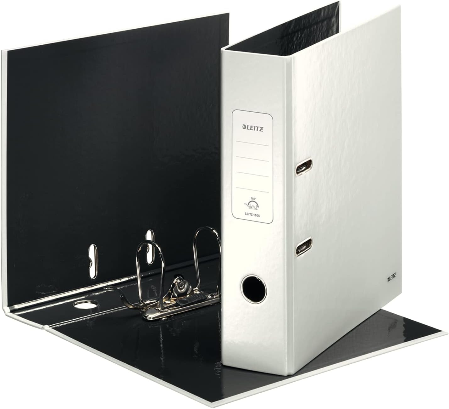 Leitz Wow Quality Folder A4 80 mm Pearl White