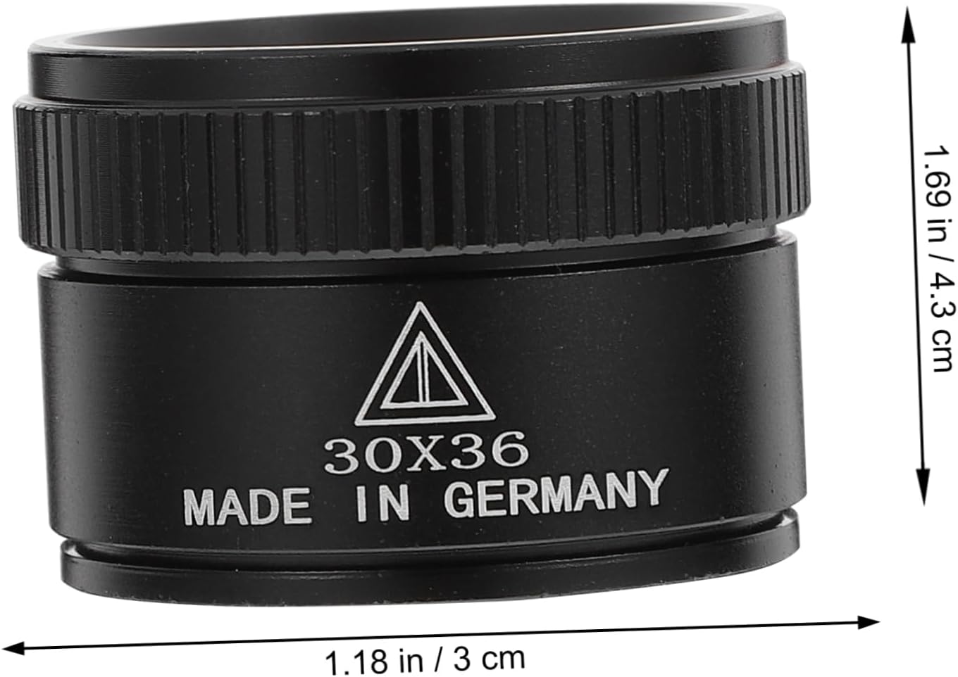 Led Lighted Magnifier Handheld 30x Optical Magnifier for Jewelry Coins Stamps