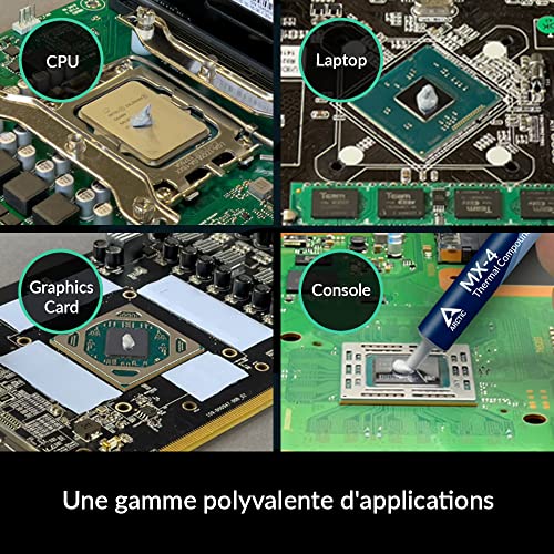 ARCTIC MX-4 (incl. Spatula, 4 g) - Premium Performance Thermal Paste for All Processors (CPU, GPU - PC, PS4, Xbox), Very high Thermal Conductivity,... - Image 6