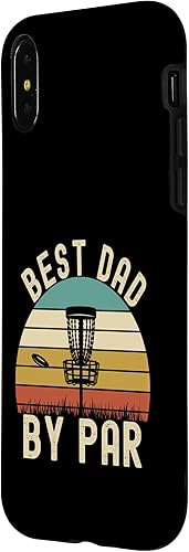 Miniatura 2 de iPhone XXS Best Dad By Par Funny Disc Golf Dad Case