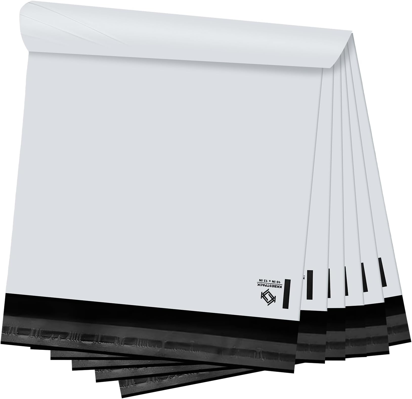 Poly Mailers Self Sealing Shipping Envelopes CPB68 Waterproof Postal Bags (White, 10x13 Pack of 1000)