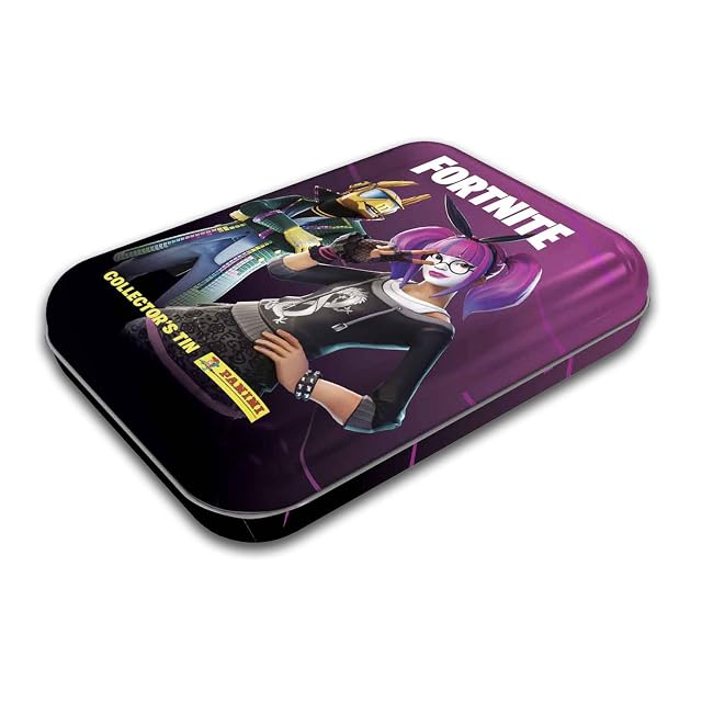 Panini Fortnite Reloaded - Lata de bolsillo para colección de cartas coleccionables