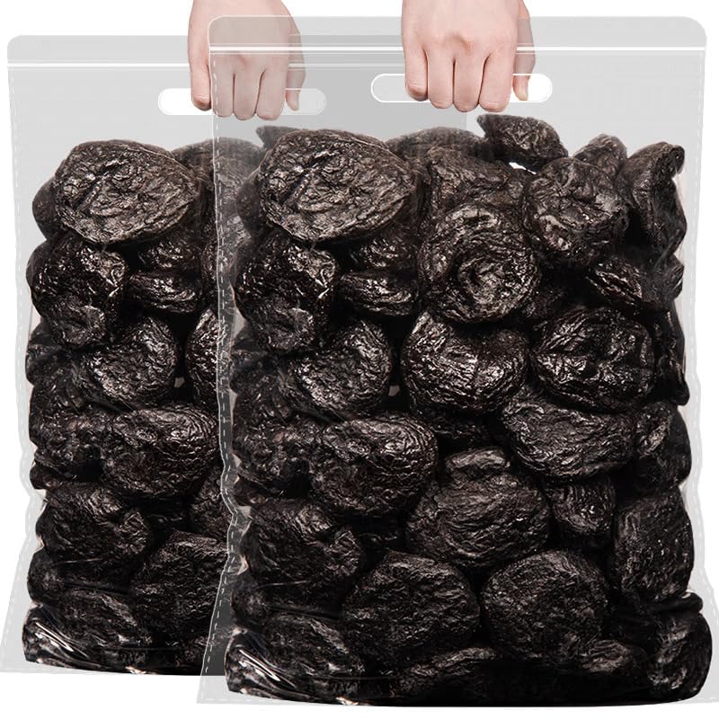 春江月 无核大乌梅 Dark plum Preserved fruit Candied fruit Dried fruit Chinese snacks Chinese food 250g/ bag X2 (17.64 oz)