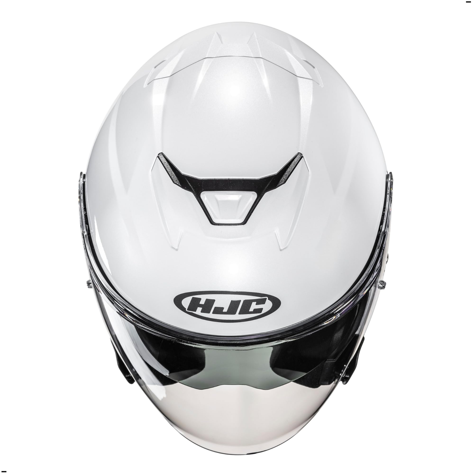 HJC i31 ホワイトジェットヘルメット Amazon.com: HJC i31 Solid Open Face Motorcycle Helmet, DOT