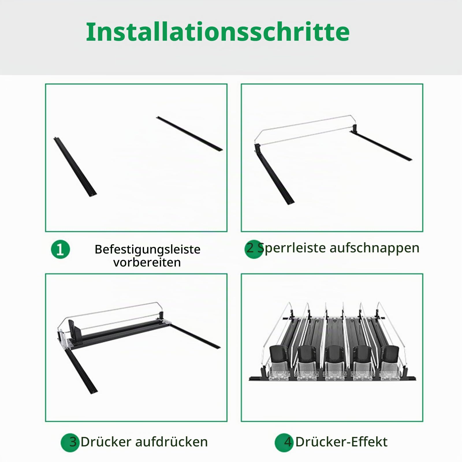 Automatisch Kühlschrank Dosen Organizer, Organizer Dosenhalter Dosenspender für Getränke Bier Soda Stauraum FüR GeträNke Dosenregal Mit Automatischem DrüCker 12 in Standardgröße