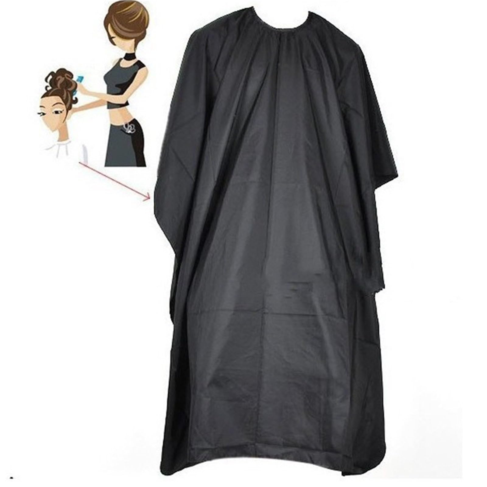 Capa de peluquería for salón 3 piezas, herramientas peinado para peluqueros