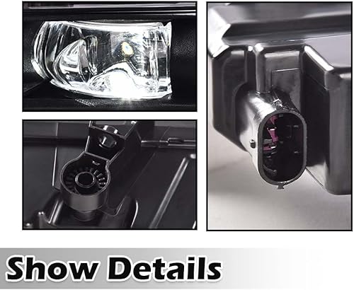 Miniatura 6 de G-PLUS Par frontal de luces antiniebla LED DRL compatible con BMW G11 G12 740i 750i 63177342953 63177342953 63177342954 Accesorios neblineros para