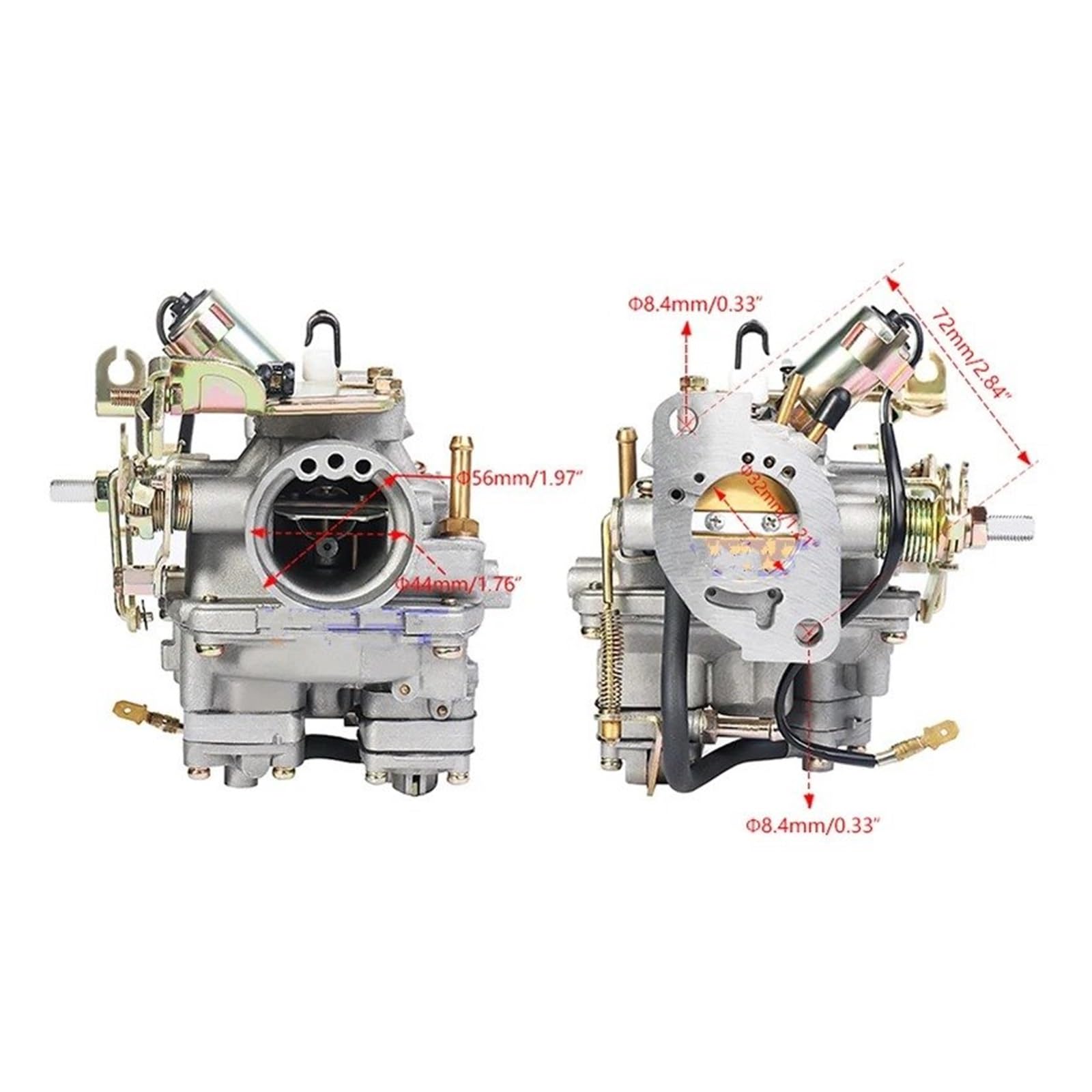 Per Suzuki Per Samurai SJ410 465Q Motore ST100 F10A ST90 ST308 SK41 Per JIMNY Per SUPER Per CARRY Per SIERRA Carburatore con starter manuale