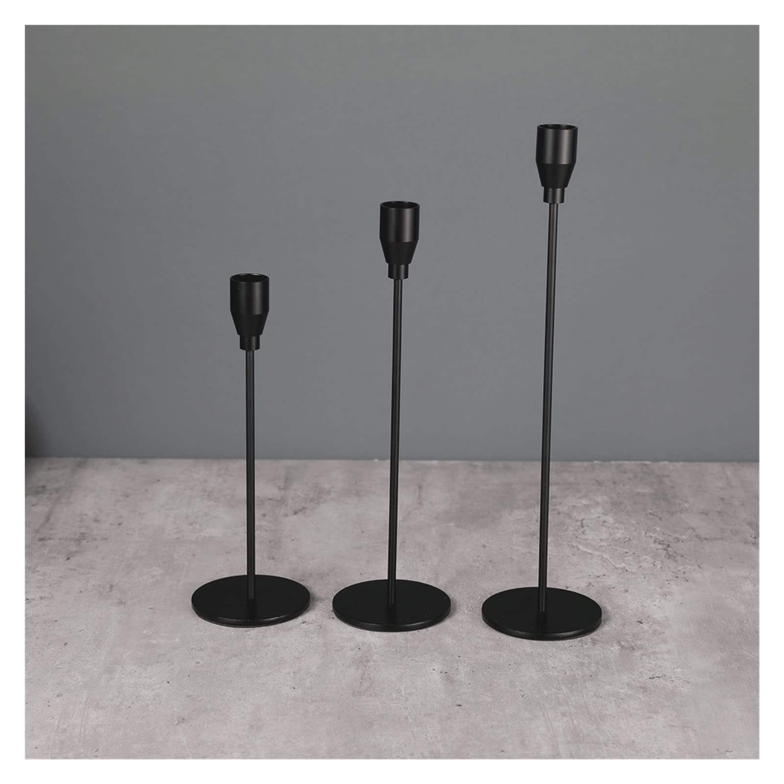 Candeliere Ornamentale, Tre Pezzi, Piccolo Tavolo da Pranzo, Decorazione per Soggiorno