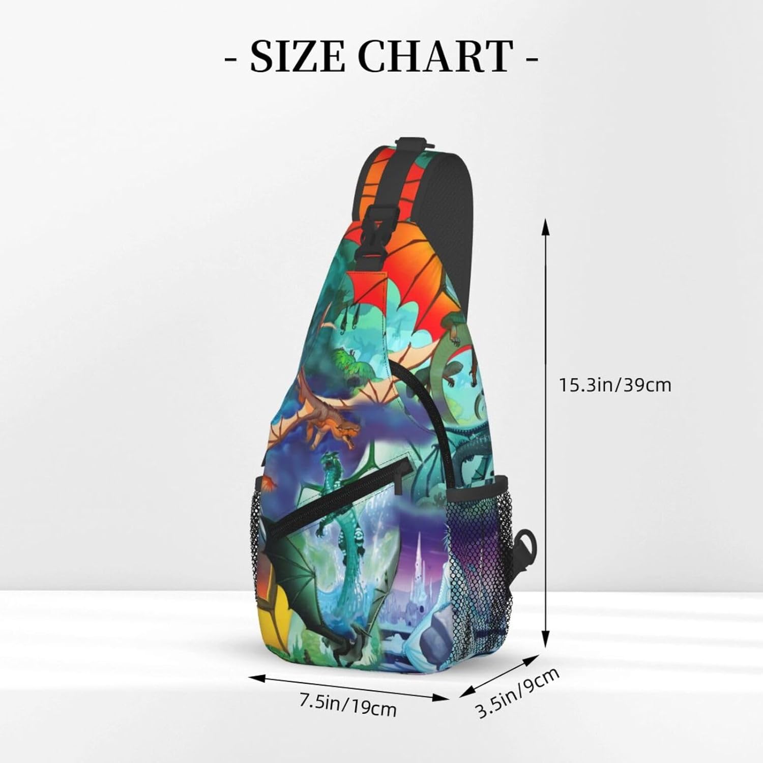 Wings Of Fire Sling Backpack Crossbody Sling Bag, Shoulder Bag Chest Bag Daypack Fanny Pack Cross Body Bag For Women Men