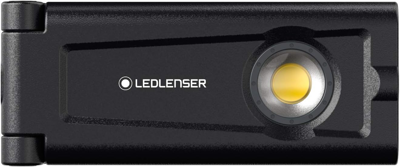 Review Discount Ledlenser, iF2R Rechargeable High Power LED Professional Light, Compact, 200 Lumens, Mini Work Light with Floodlight and Spotlight