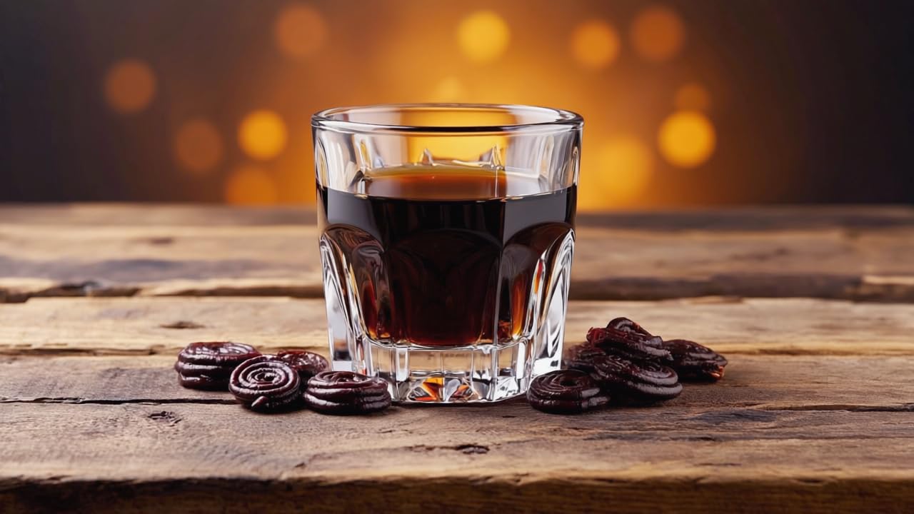 Liquirizia Cutina | Liquore Artigianale LIQUIRIZIA 100 ML | 30% Vol |12 BOTTIGLIE DA 100 ML/1,2 LT | Dolce inteso e Naturale | Ricetta Abruzzese Tradizionale | Made in Italy (BOX 12 BOTTIGLIE)