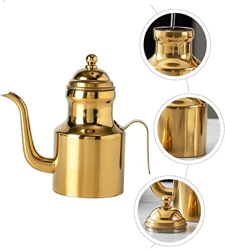 Miniatura 8 de 2 unidades de latas de goteo, cenicero, bebidas, aderezo, jarabe, botella de cocina, soporte de metal, hervidor de agua, grasa de tocino, olla para