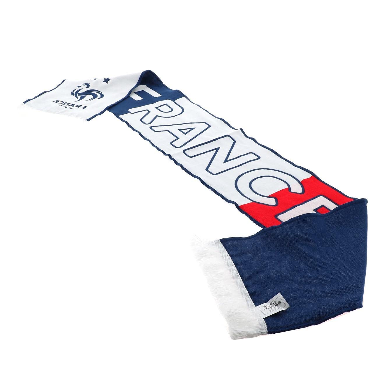 Écharpe Officielle Equipe De France De Football | Taille 140 Cm | 100% Acrylique - 12