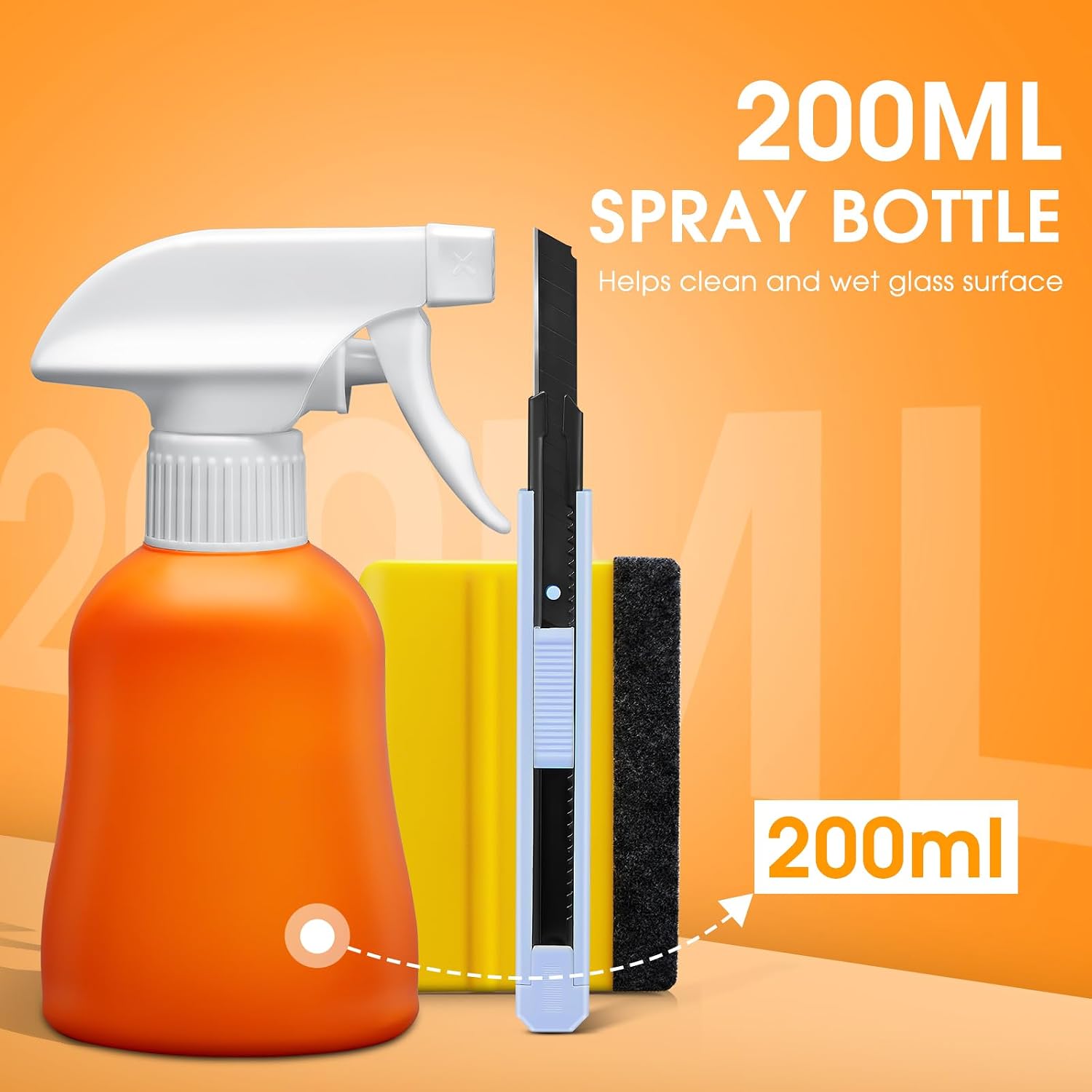 Window Film Kit Window Privacy Film Installation Tools