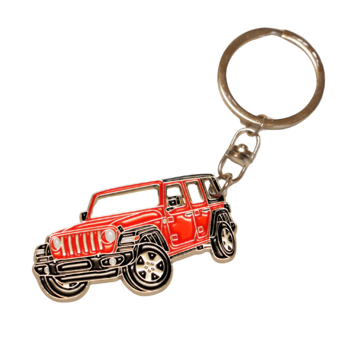 Amazon.co.jp: [MO FACTORY] ジープ キーホルダー キーリング 