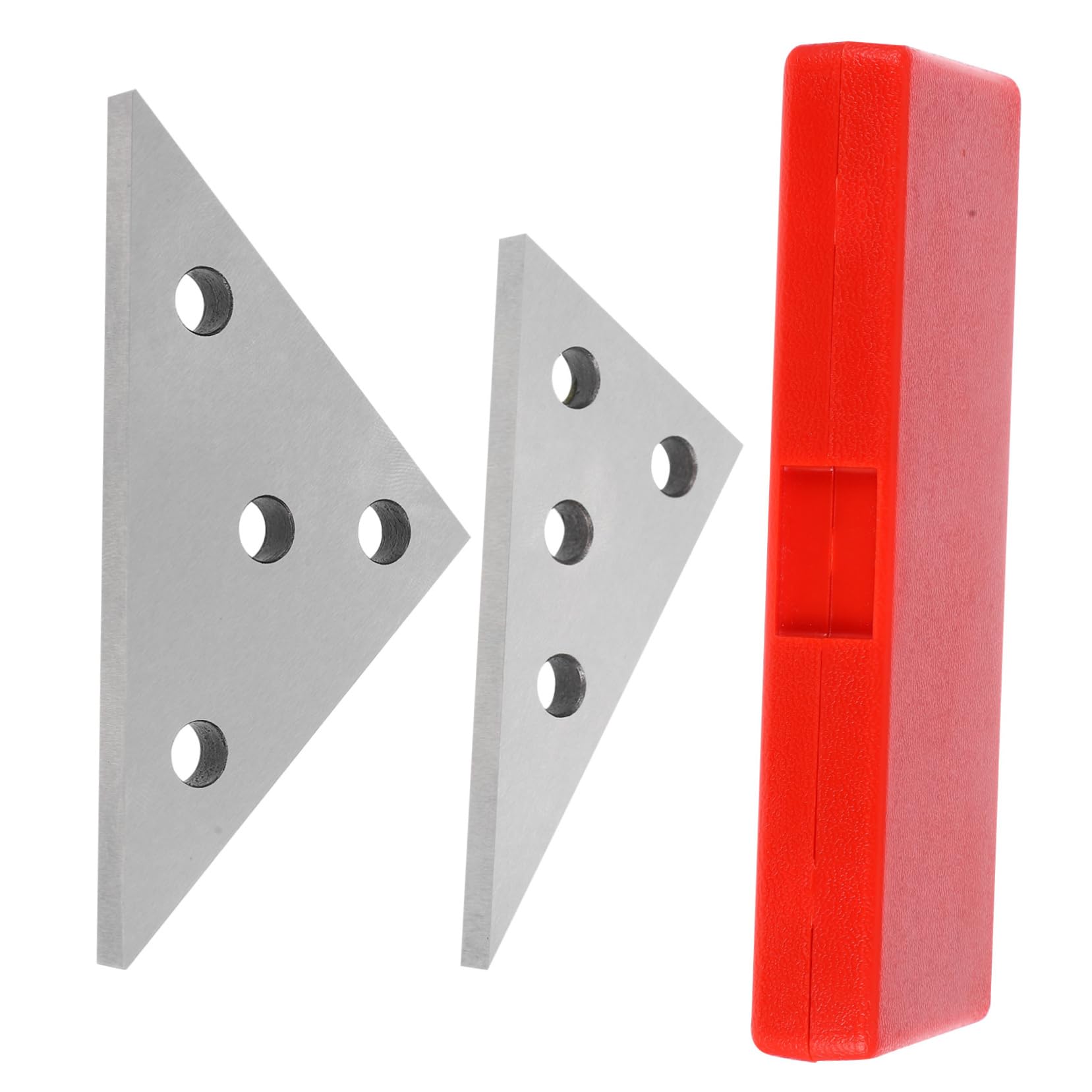 Homoyoyo Jauge D’angle de Précision en Acier au Manganèse, 2 Pièces, Échelle Claire, Mesures Exactes, pour Menuiserie et Construction Couleur Aléatoire