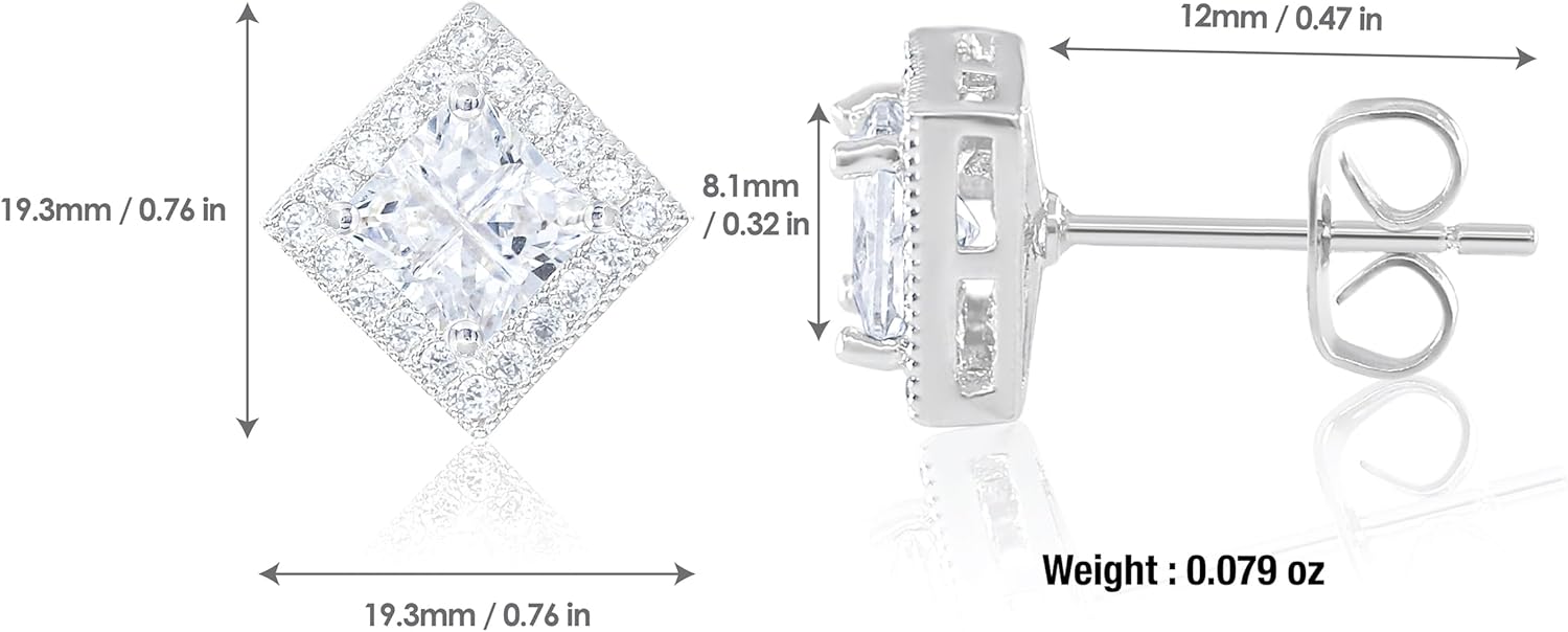 Pt900 ダイヤピアス 0.5ct D~G SI 3EX H&C以上確約 中央宝石研究所鑑定