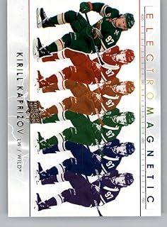 2021-22 Upper Deck Electromagnetic #EM-24 Kirill Kaprizov Minnesota Wild Official NHL Hockey Card in Raw (NM or Better) Co...